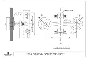 CAD Download - Two Arm Fin Spider Assembly