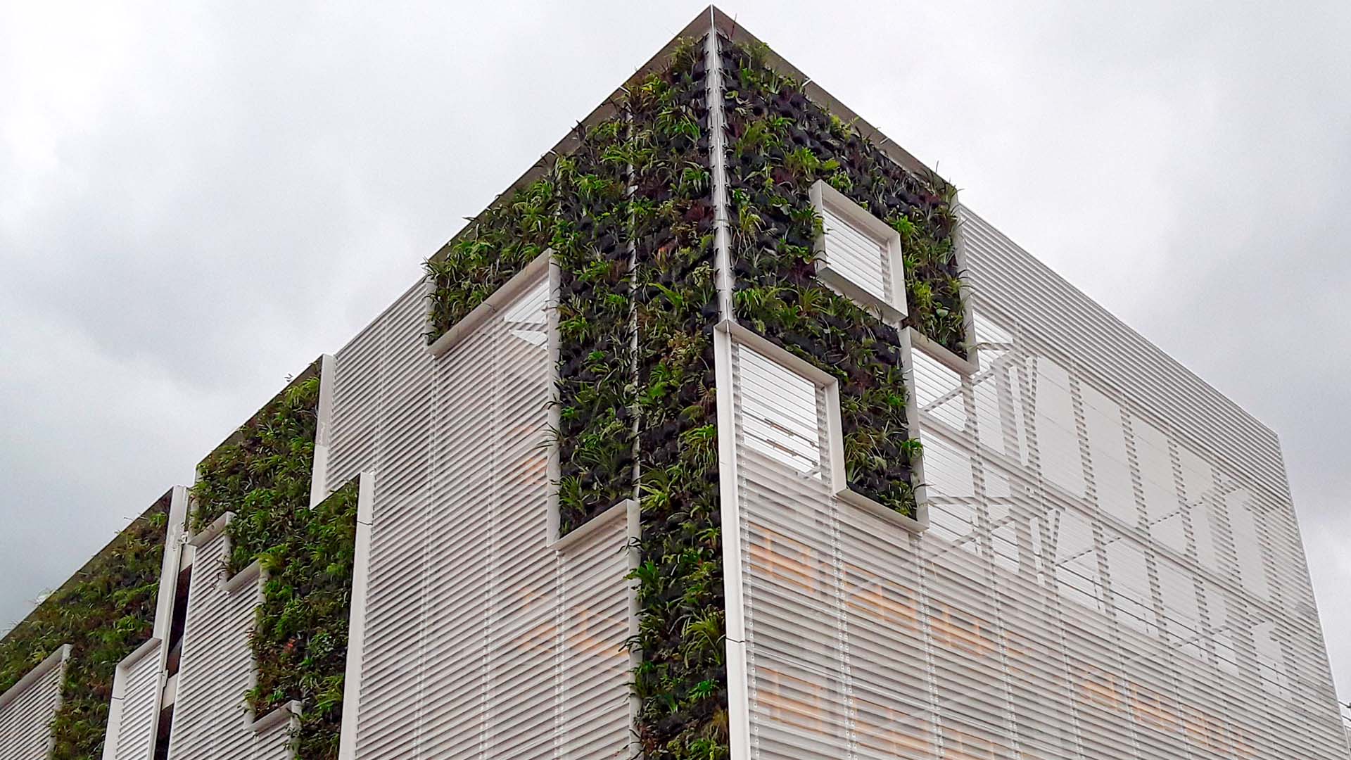 Bledisloe Carpark Metal Cladding