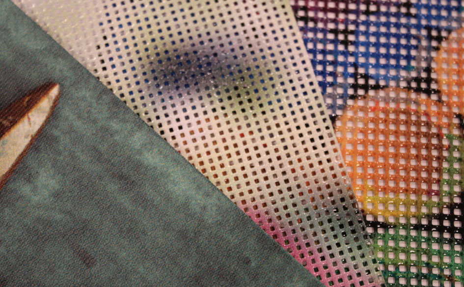 Facid Fabric Mesh Close Up