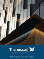 Thermosash material and finishing examples