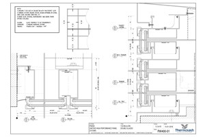 CAD Download - PW400 - 150mm Mullion Double Glazed
