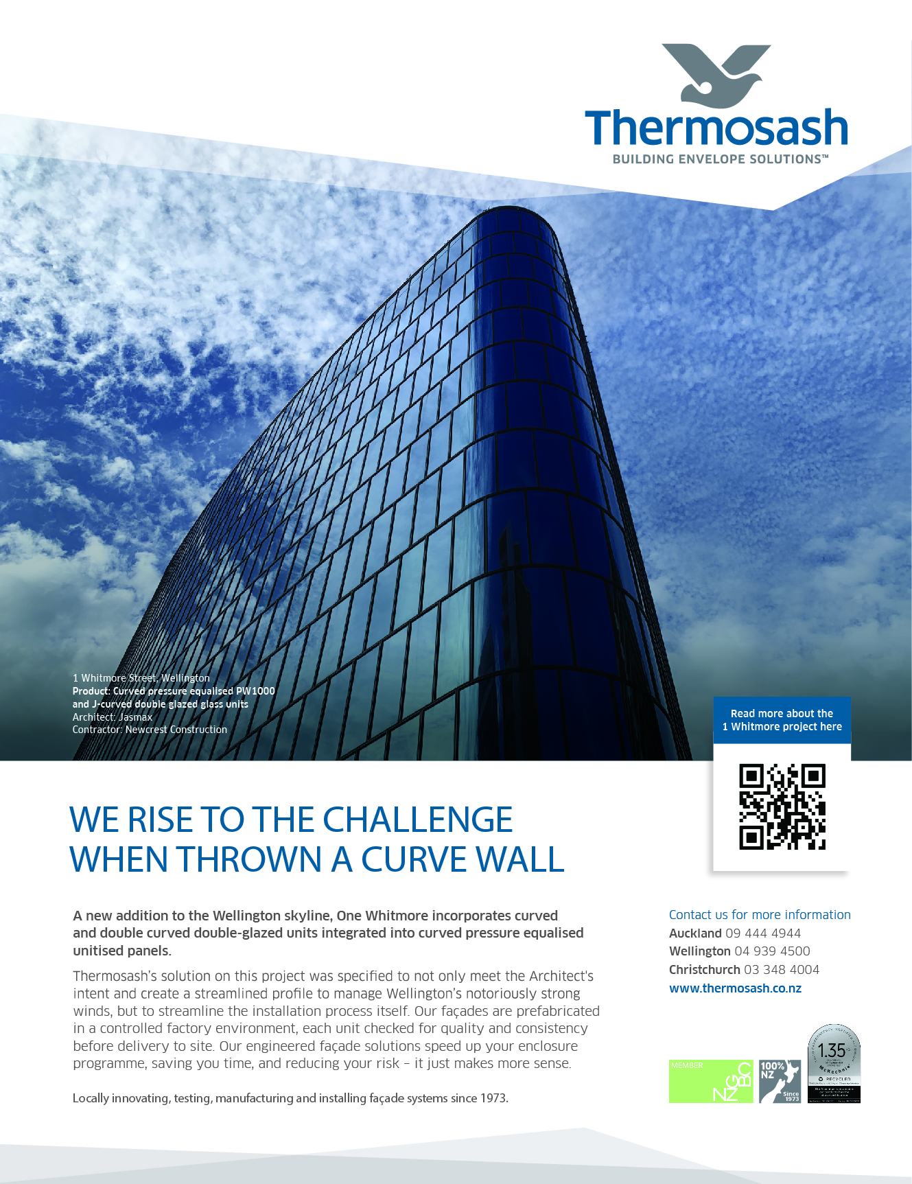 We Rise To The Challenge When Thrown A Curve Wall