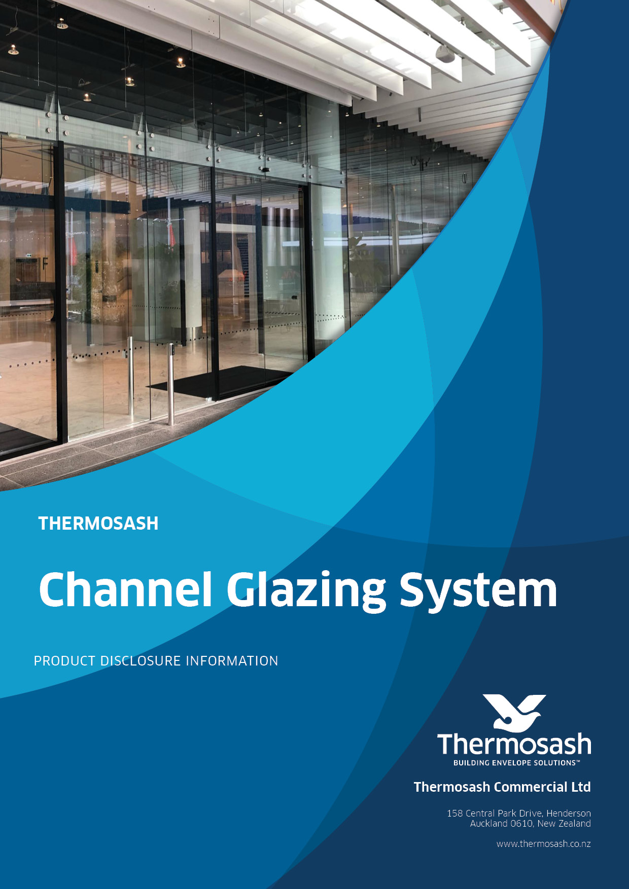 Channel Glazing System Product Disclosure - Documents Package