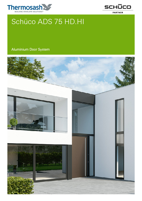 Schueco ADS 75 HD.HI Door System