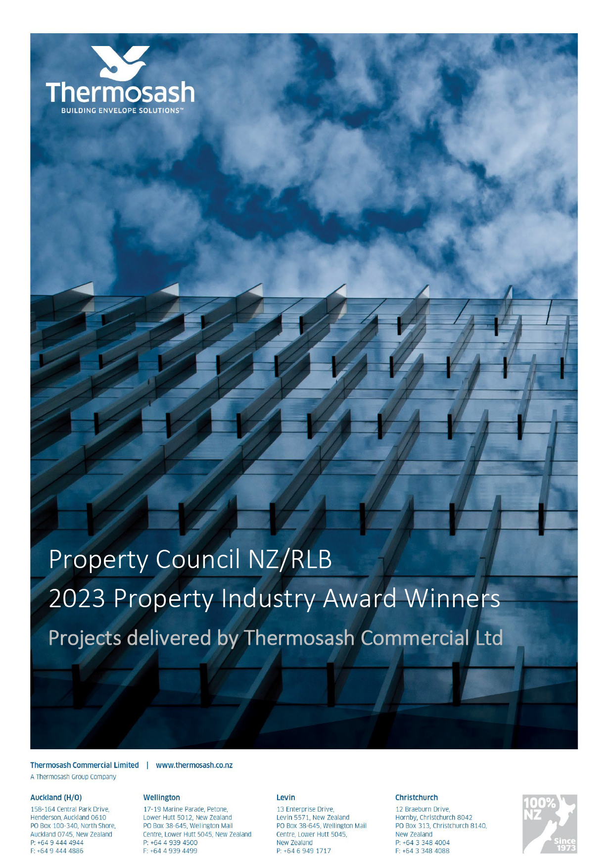 2023 NZ-RLB Property Industry Award Winners