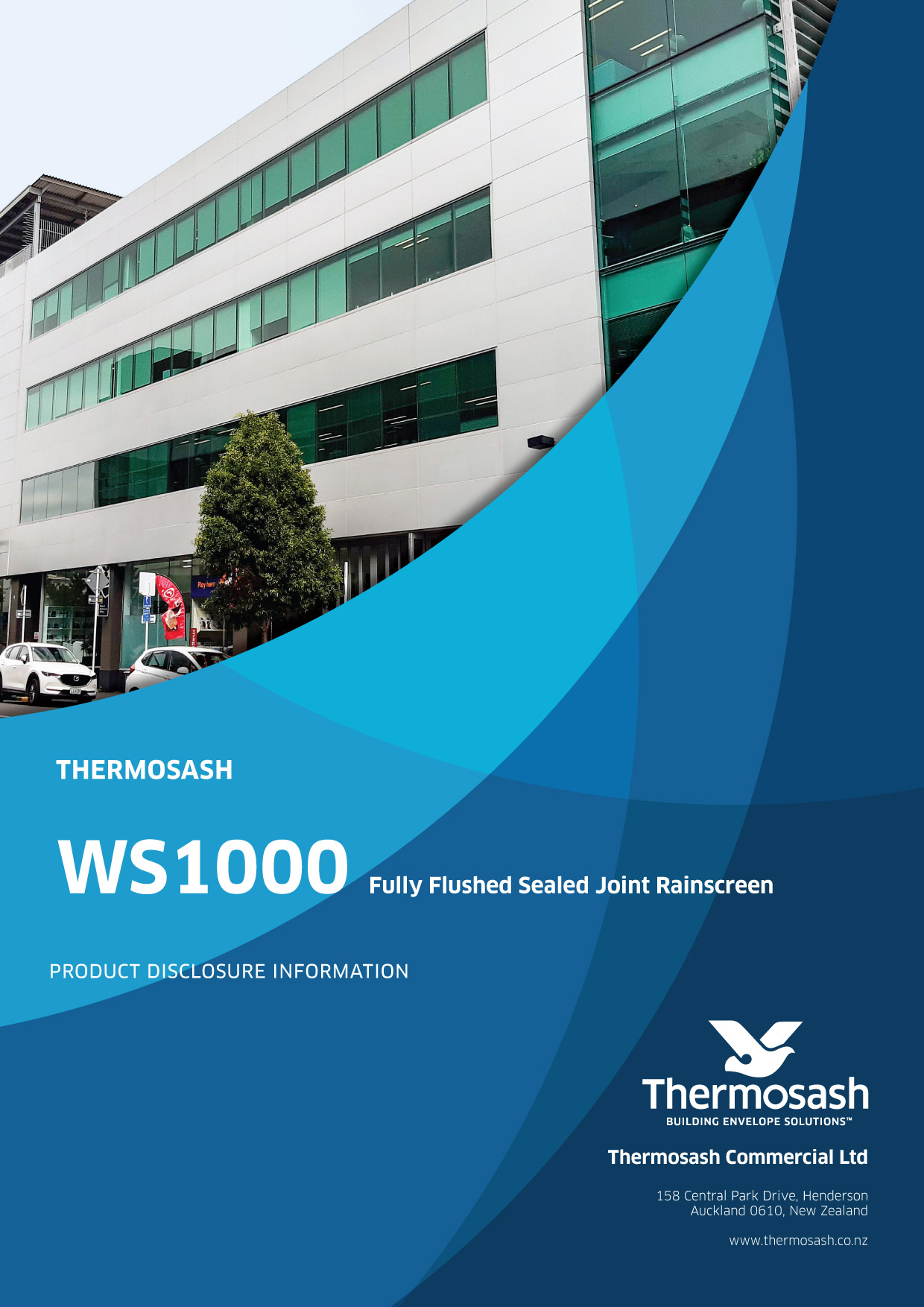 WS1000 Fully Flushed Sealed Joint Rainscreen Product Disclosure - documents package V02