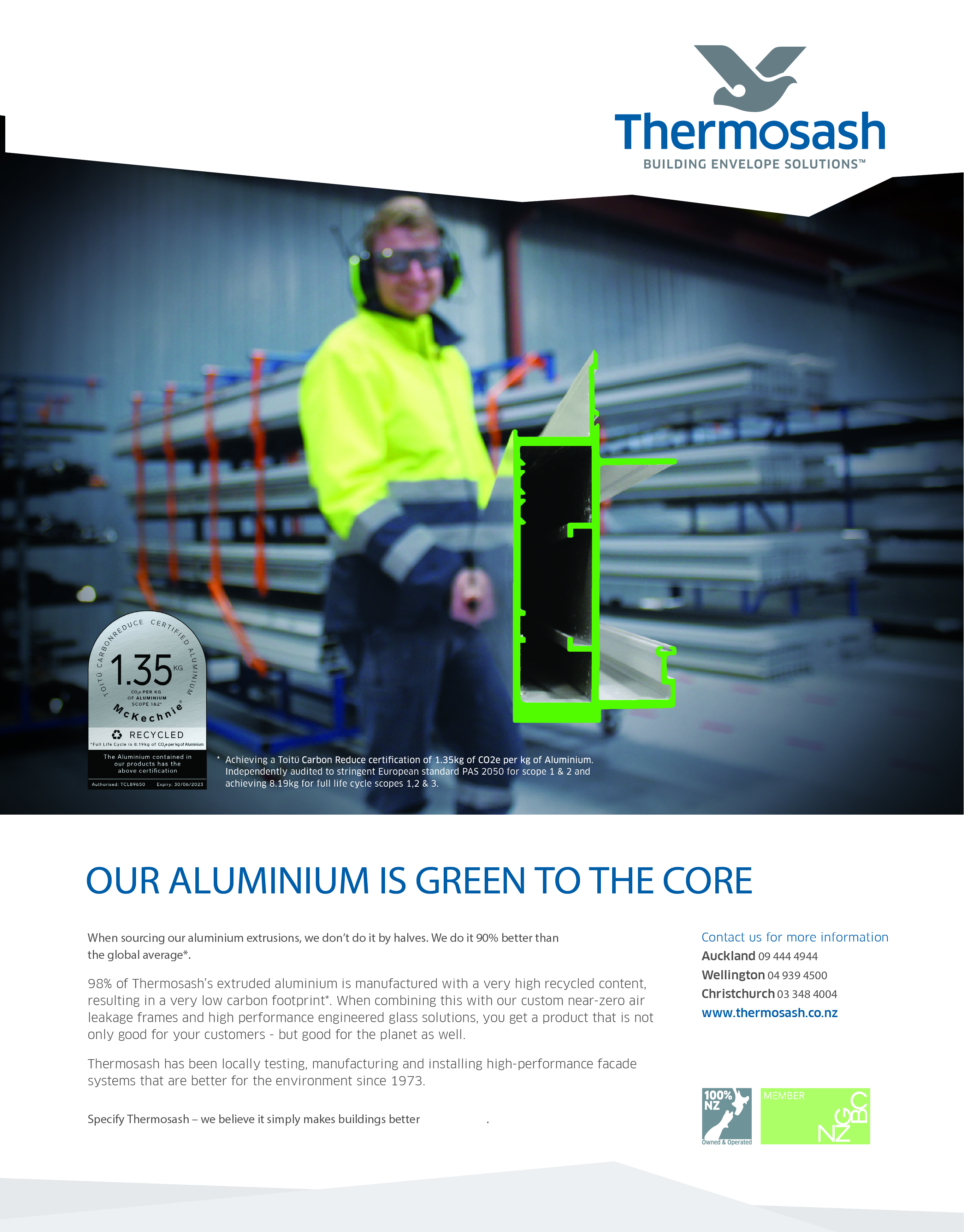 Our Aluminium is Green to the Core