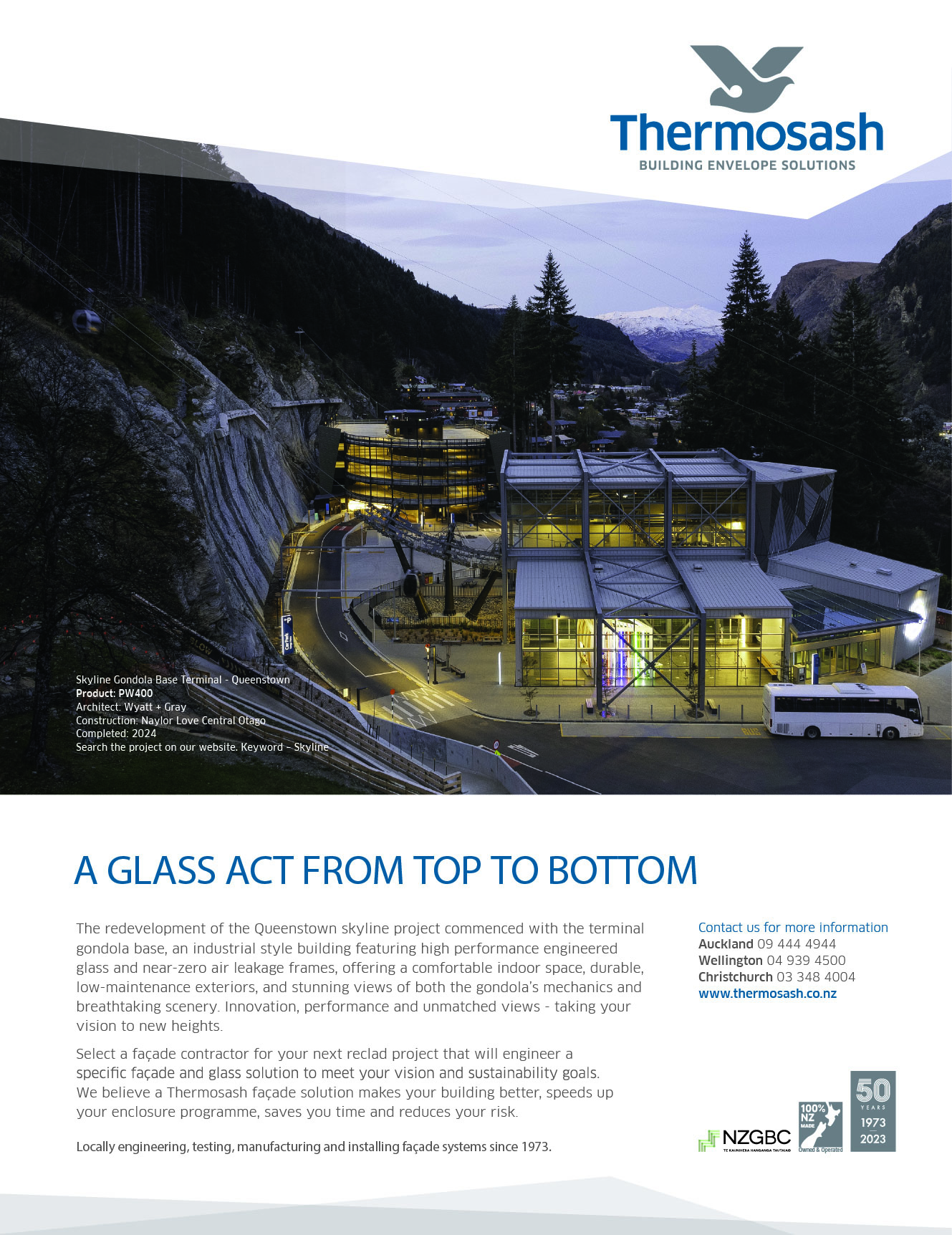 A Glass Act from Top to Bottom