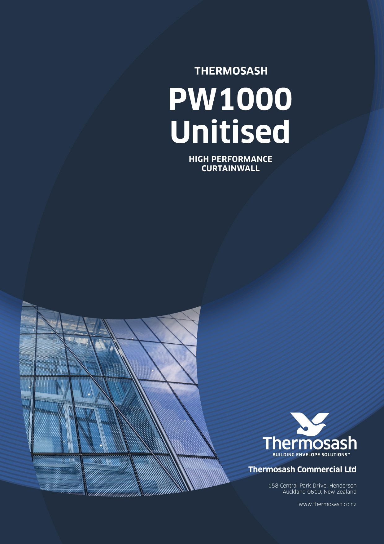 Thermosash PW1000 & PW1000-TB Unitised High Performance Curtainwall 