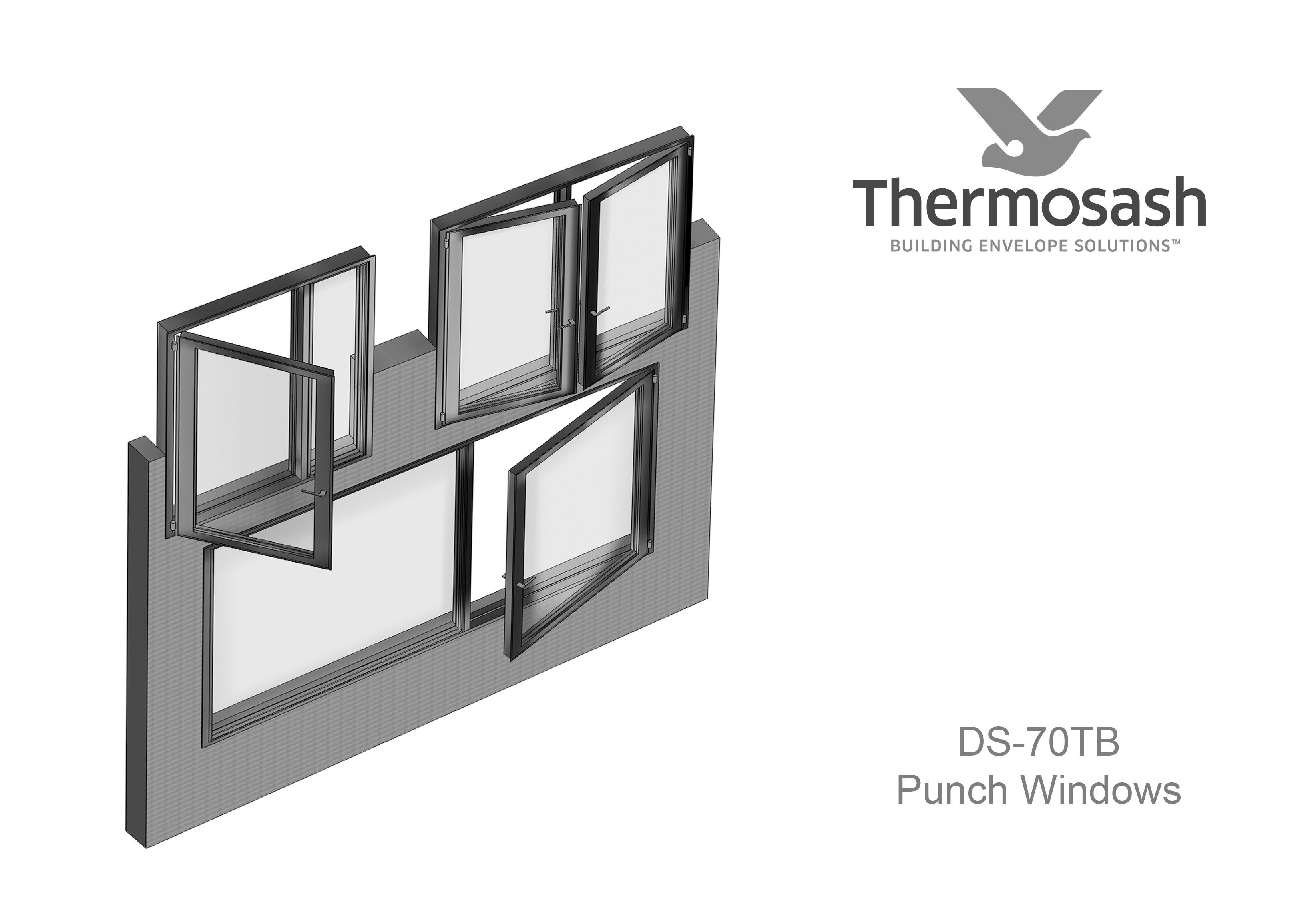 CAD Download - DS-70TB Thermally Broken Punch Windows