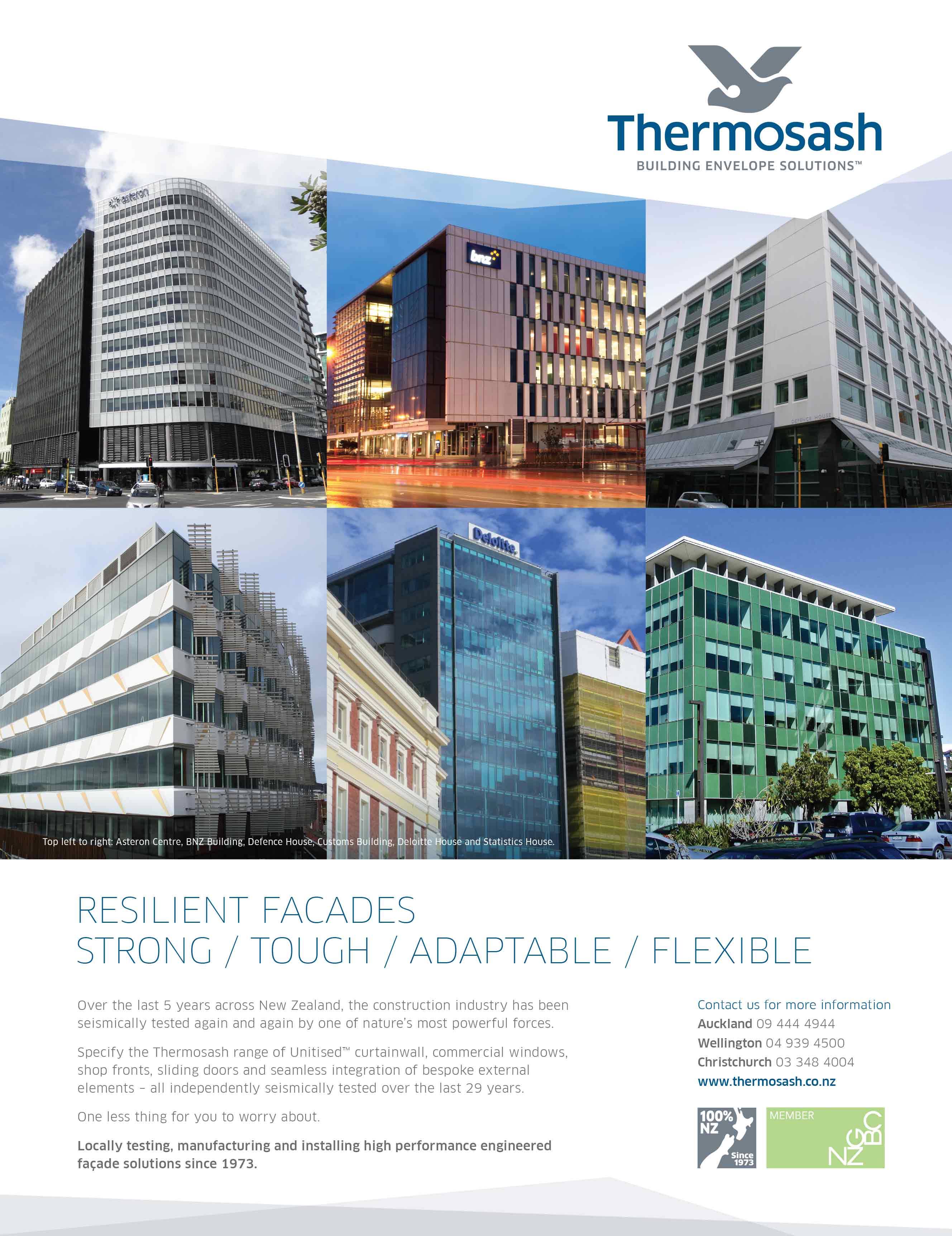 Resilient Facades - Strong, Tough, Adaptable, Flexible