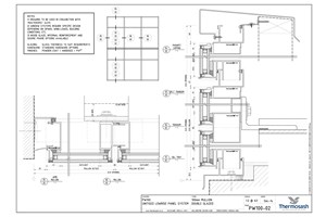 CAD Download - PW100 - 100mm Mullion Double Glazed