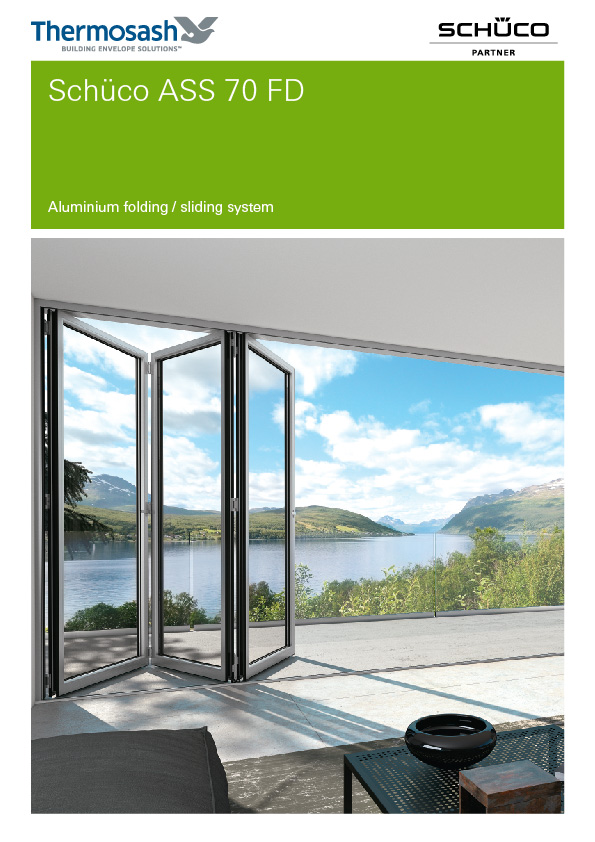 Schueco ASS 70 FD Folding Sliding System
