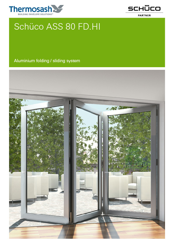 Schueco ASS 80 FD.HI Folding System