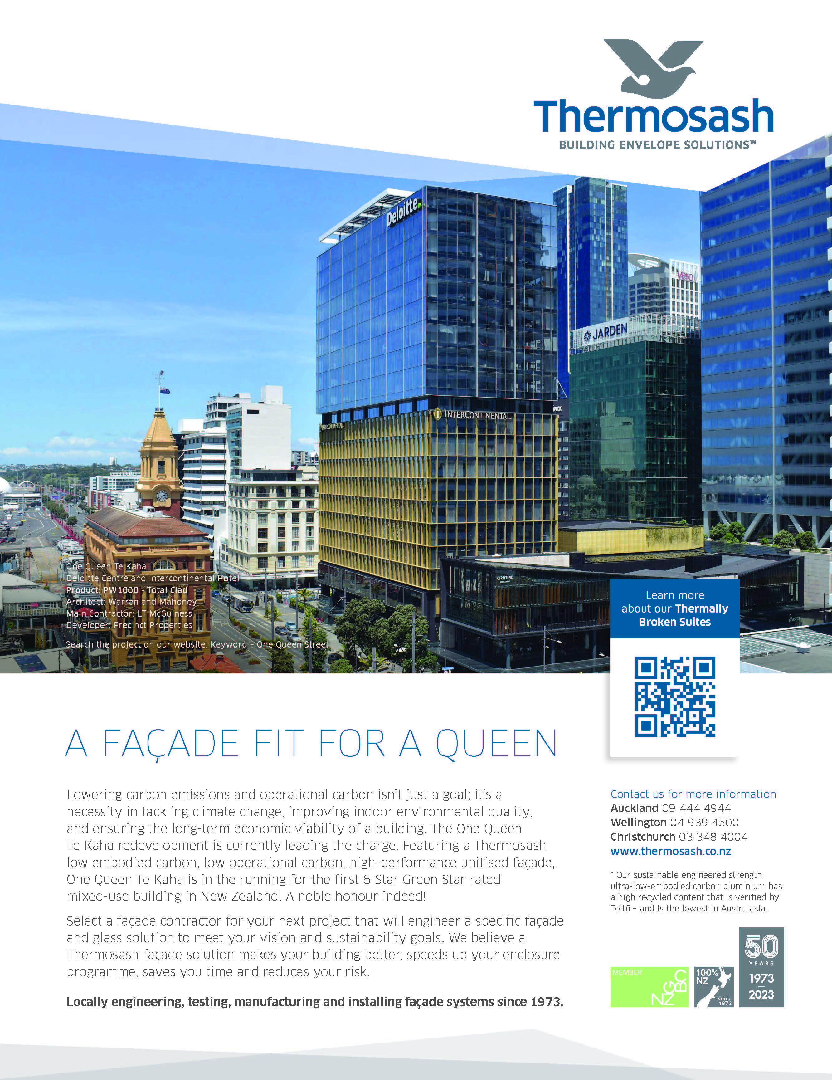 A Facade Fit for a Queen