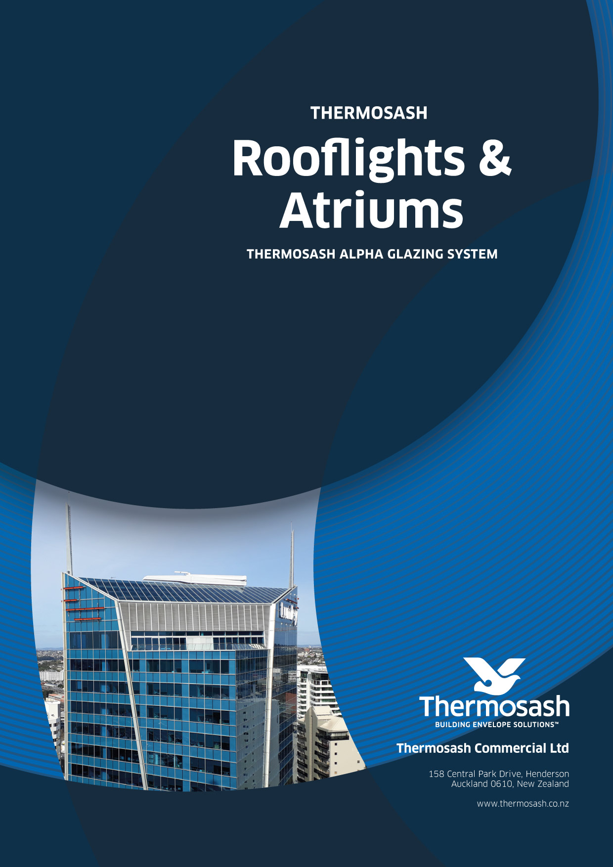 Thermosash Rooflights & Atriums - Thermosash Alpha Glazing Suite - Brochure