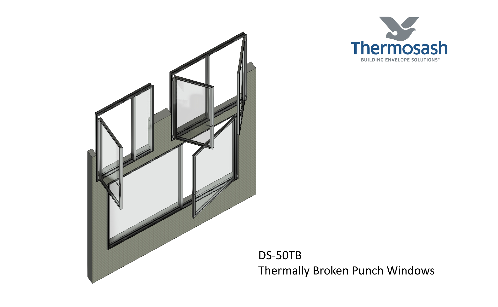 CAD Download - DS-50TB Thermally Broken Punch Windows