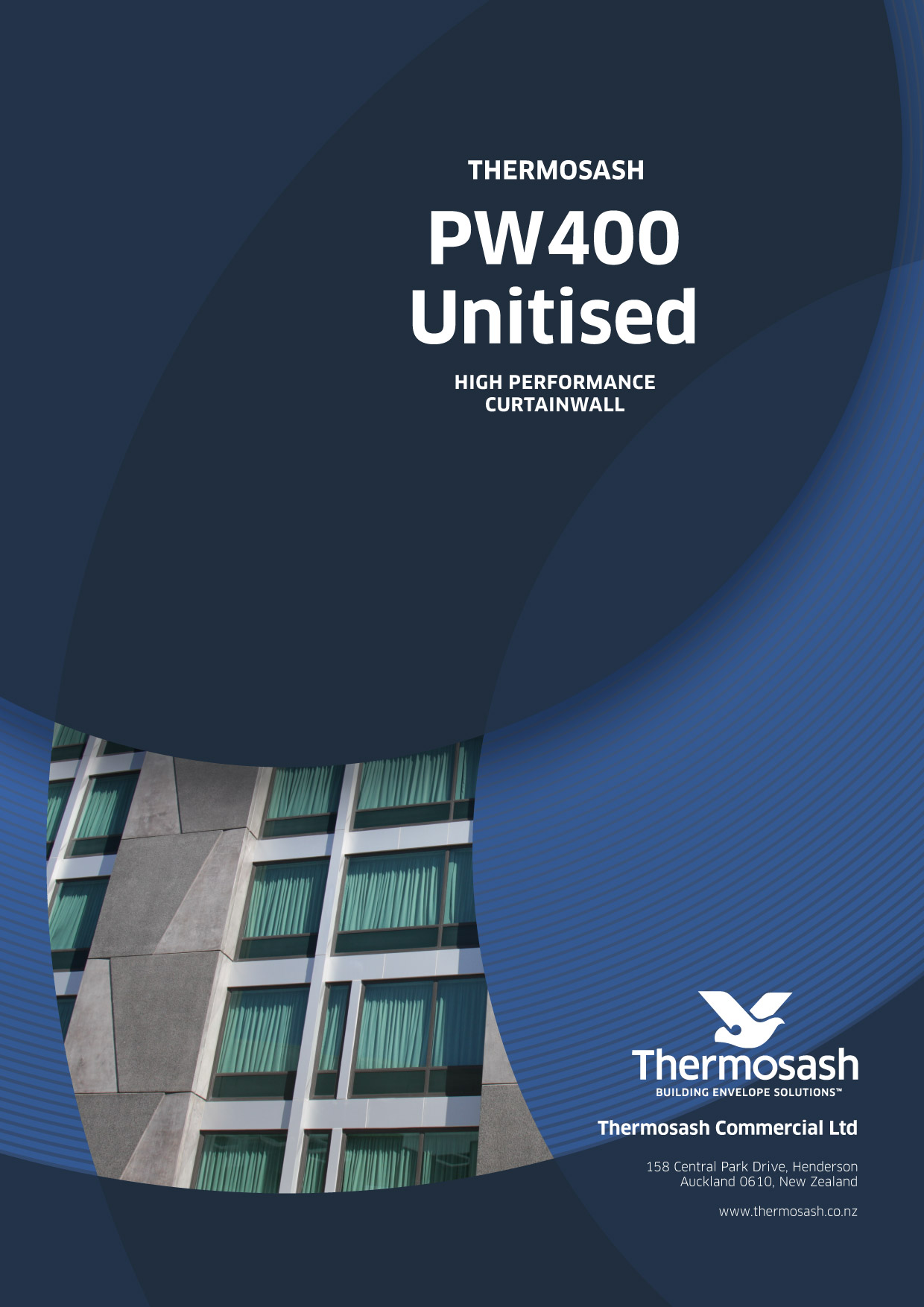 Thermosash PW400 & PW400-TB  Unitised High Performance Curtainwall 