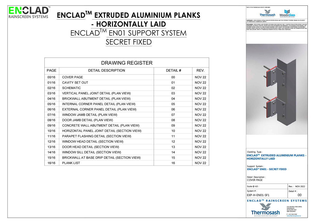 CAD Download - Extruded Aluminium - Horizontally Laid
