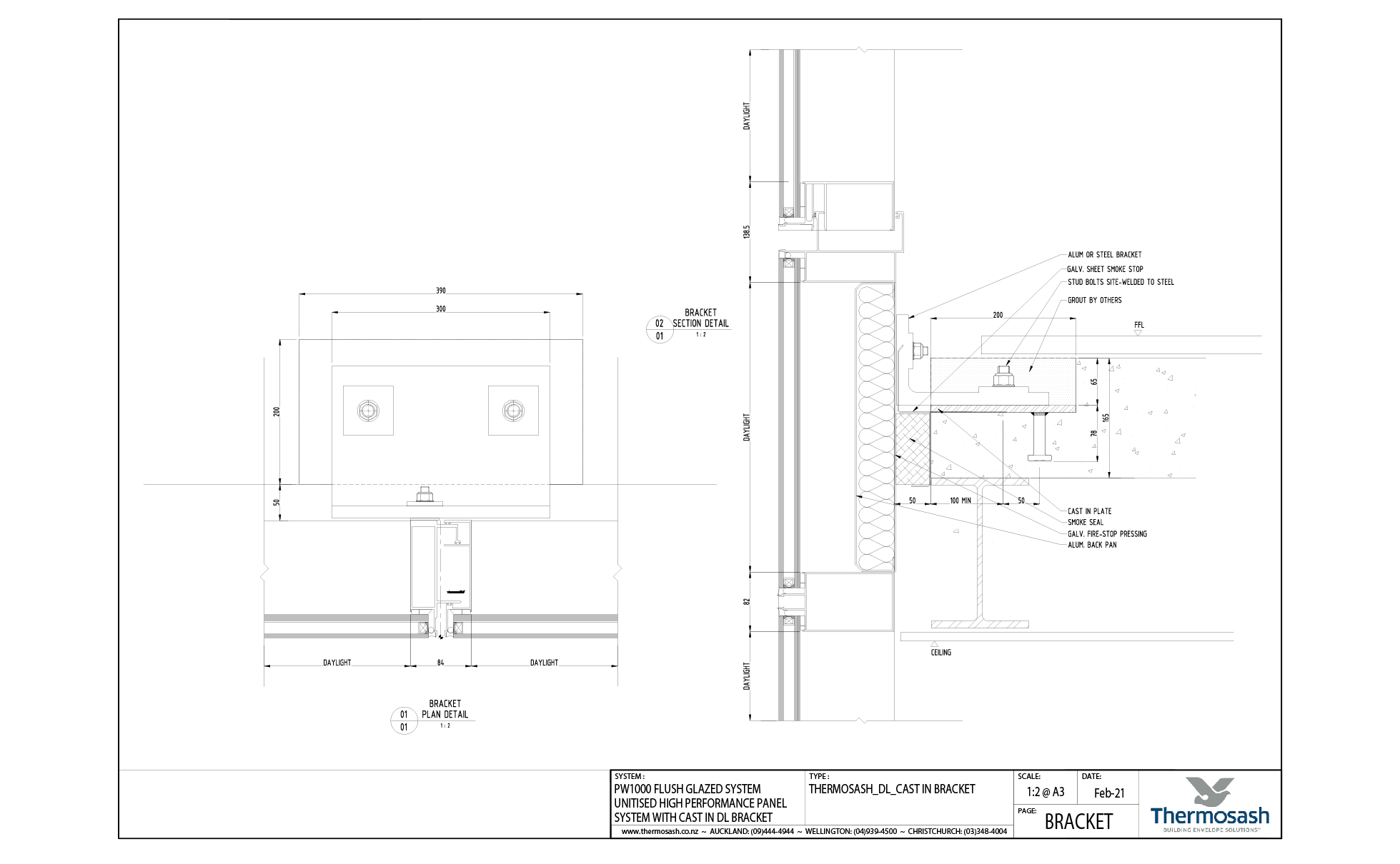 CAD Download - PW1000 - DL Cast in Bracket
