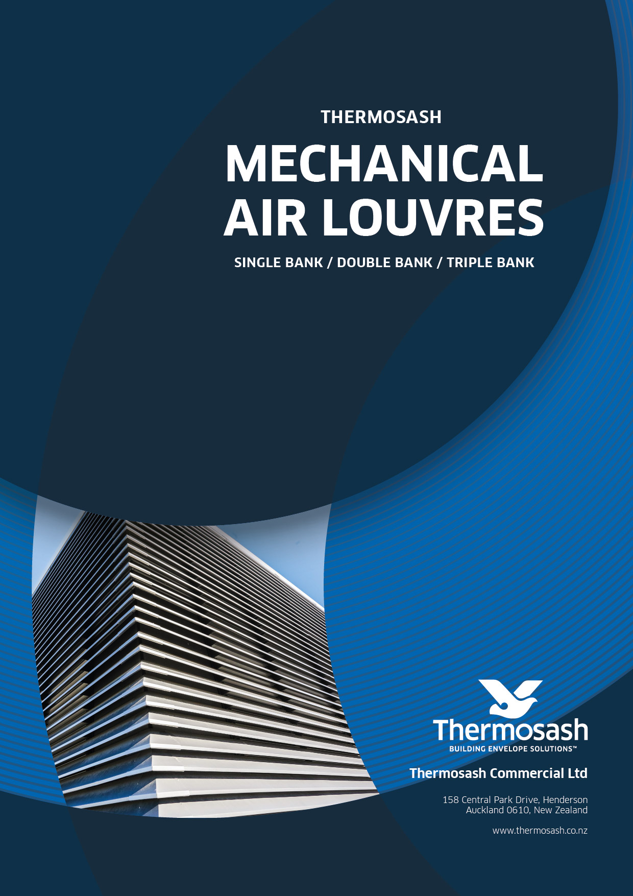 Thermosash Mechanical Air Louvres - Brochure