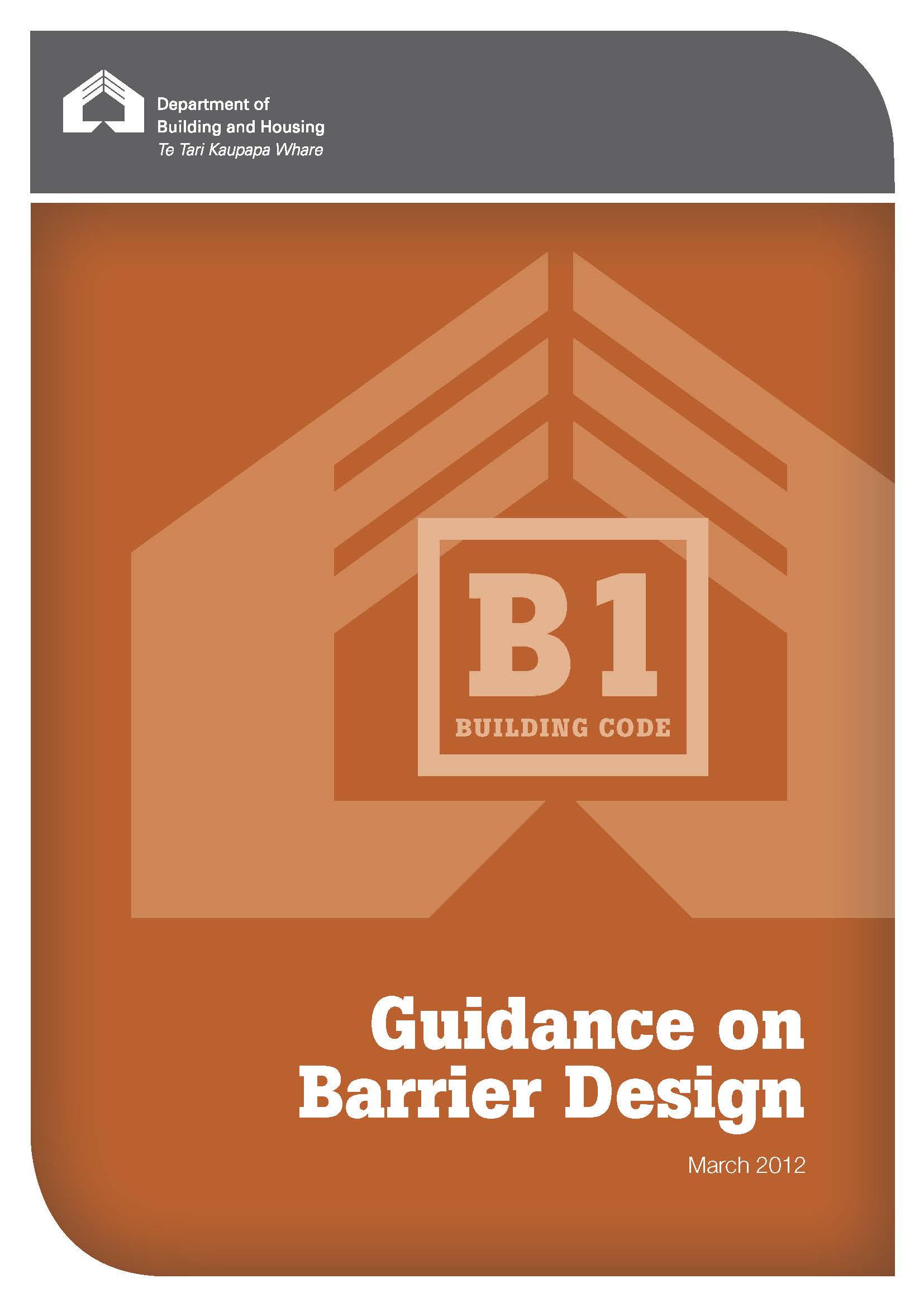 Guidance on Barrier Design