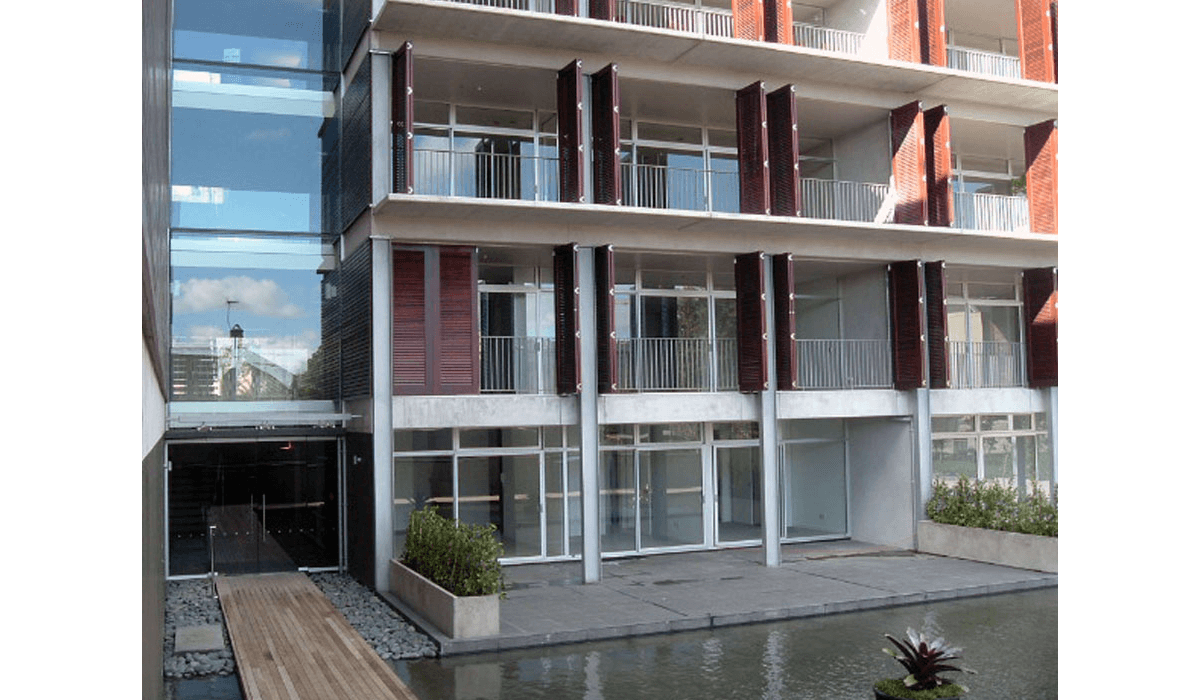 View of Trinity Apartments | Thermosash Building Envelope Solutions